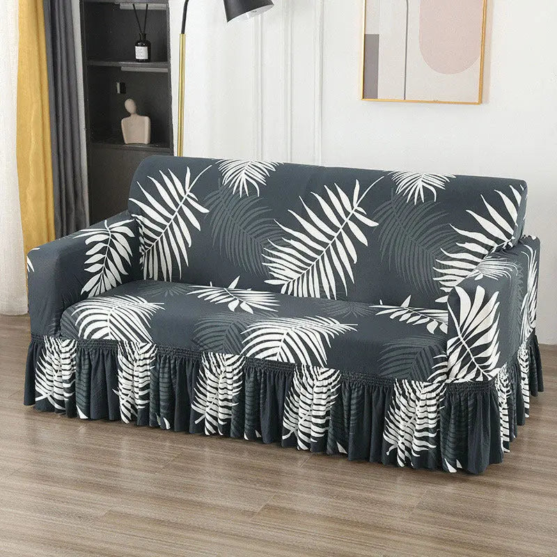 Housse de Canapé Extensible NORDICA Japanese Banana Leaf-Four Size 235 300cm