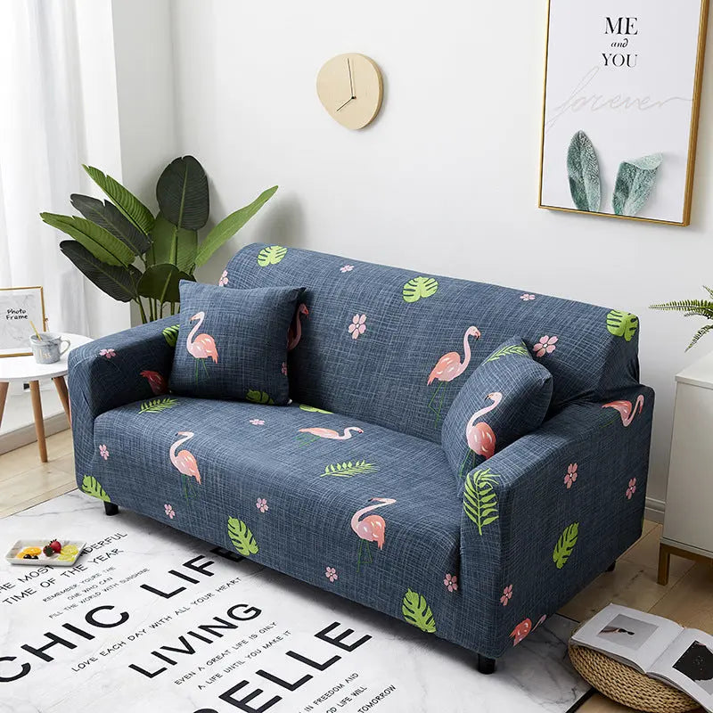 Housse de Canapé Extensible UNIVERSO Flamingo-S