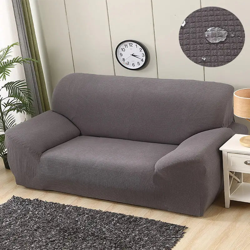 Housse de Canapé Imperméable SOFITA Gray-Three people