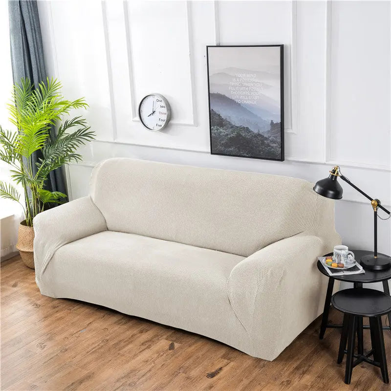 Housse de Canapé Imperméable SOFITA White-Three people