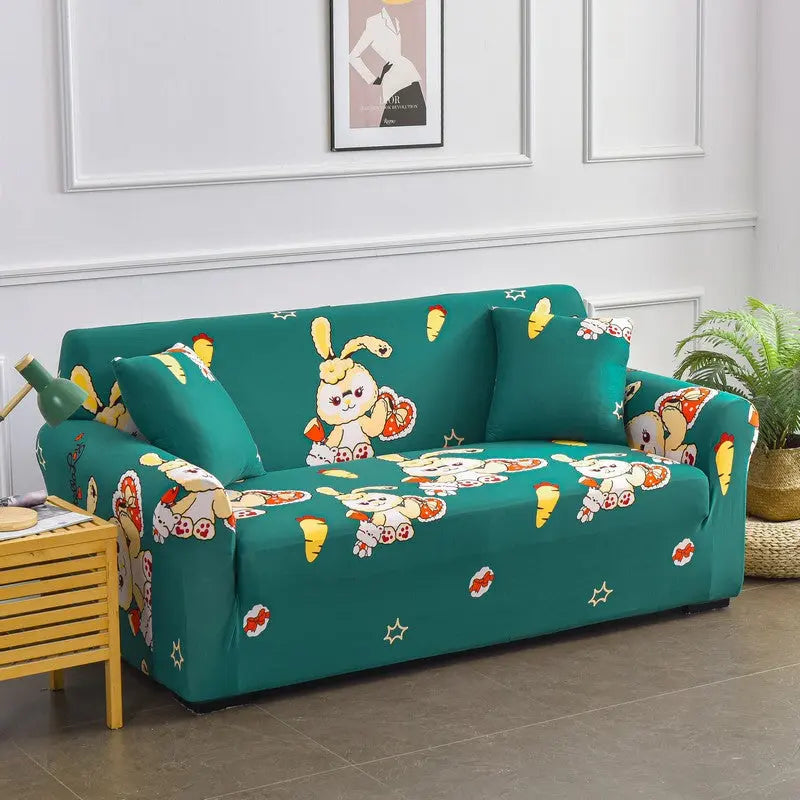 Housse de Canapé Imprimée SILOTEX Turski-Single Seat