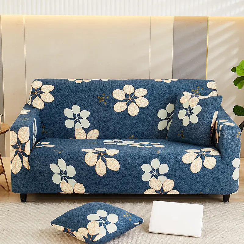 Housse de Canapé Imprimée SOFALUX Six Leaf Clover-4Seater