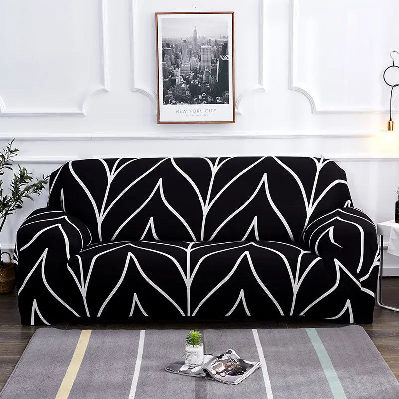 Housse de Canapé Moderne ARLEEN Black style-Individual