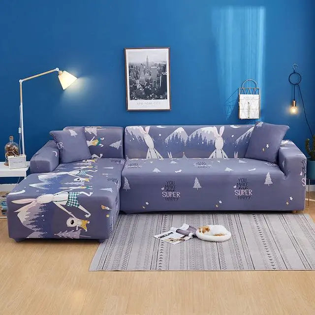 Housse de Canapé Modulaire GEOFLEX Family fun-235to300cm