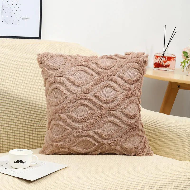 Housse de Coussin Canapé Nordique FENO Coffee-45*45cm