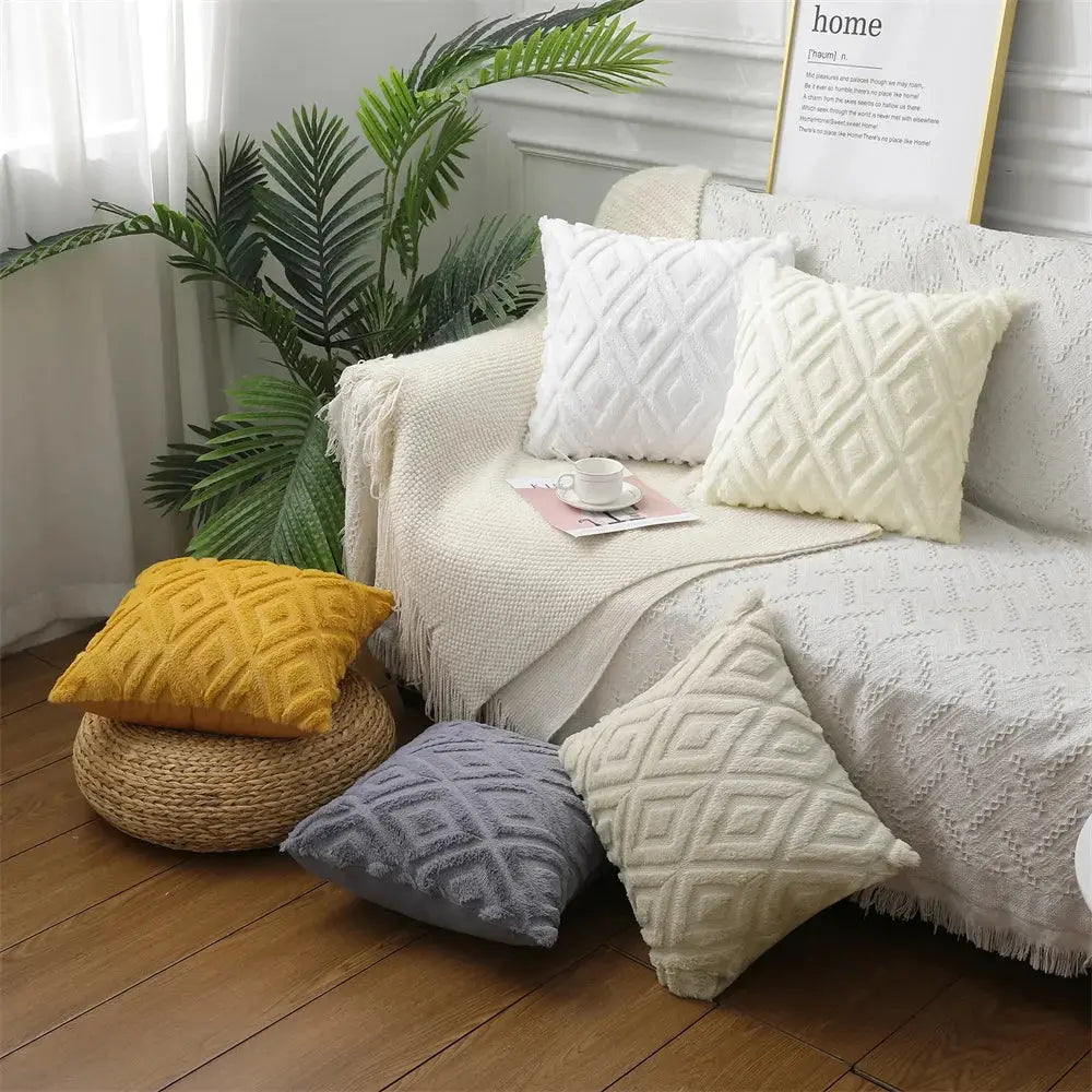 Housse de Coussin Coton Doux OLIVIO Housse de France