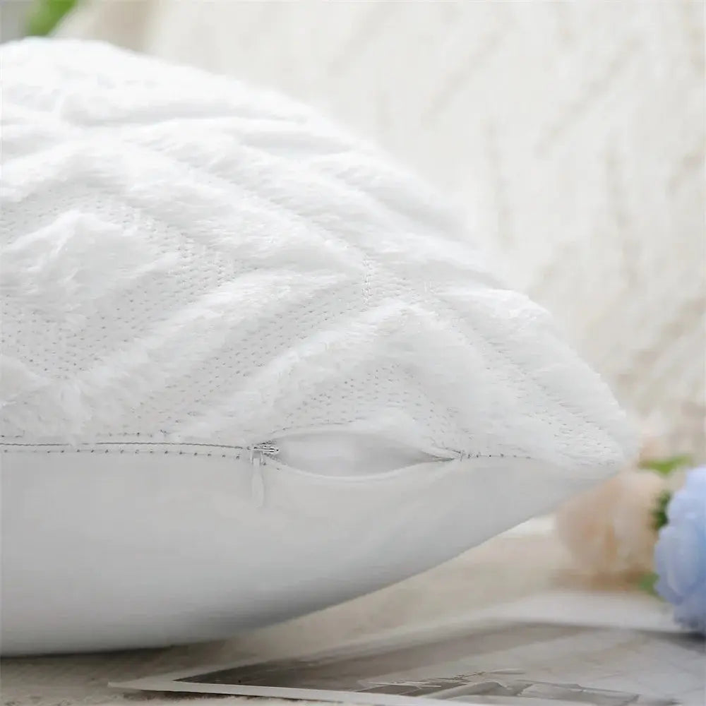 Housse de Coussin Coton Doux OLIVIO Housse de France