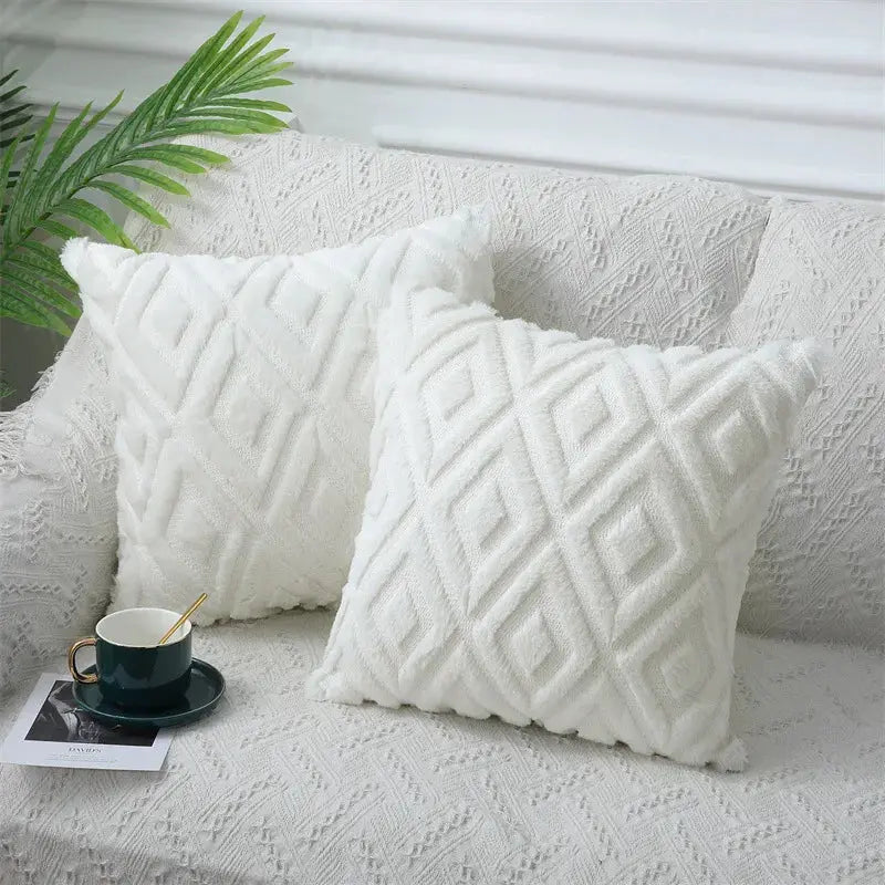 Housse de Coussin Coton Doux OLIVIO Housse de France