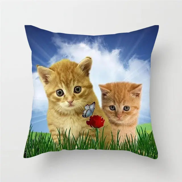 Housse de Coussin Décorative FELINO 12Style