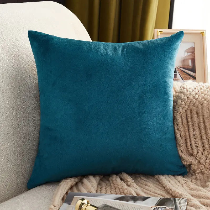 Housse de Coussin Douceur MARE와 Dark Green-45x45cm Pillow Case