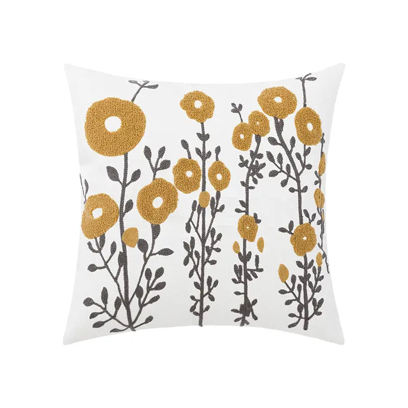 Housse de Coussin Embroidered BLOOM