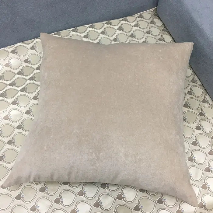 Housse de Coussin Européen Style AXORA Beige Solid Color-60X60CM Without Core