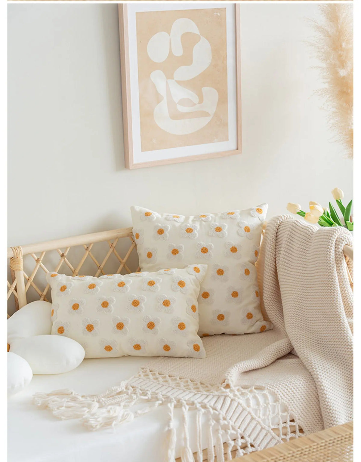 Housse de Coussin Fleur Confort FLEURIN