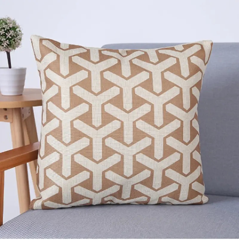 Housse de Coussin Géométrique AVELON G
