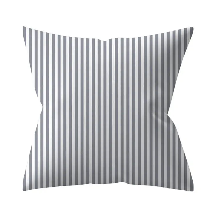 Housse de Coussin Géométrique SILVΞR 5 Style-45x45cm
