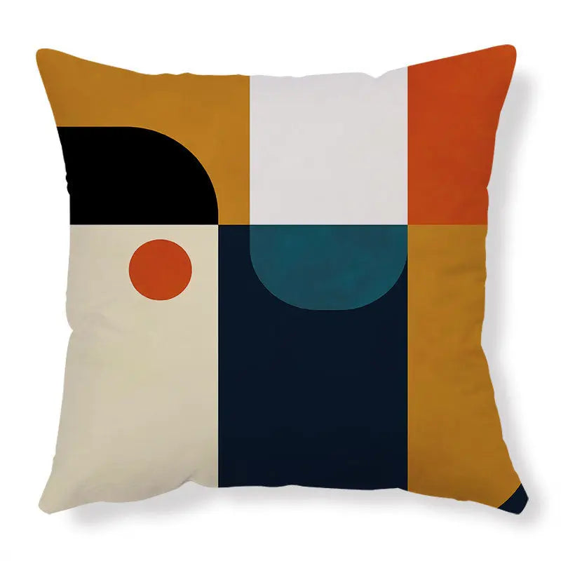 Housse de Coussin Géométrique SIMPLIX BZ32815 Color-45x45cm
