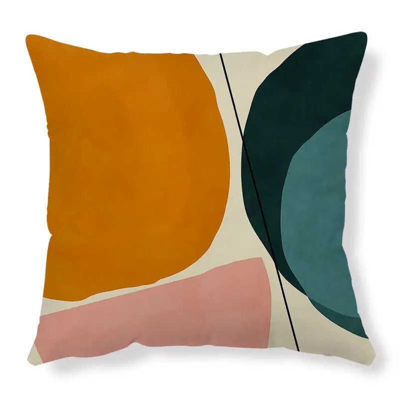 Housse de Coussin Géométrique SIMPLIX BZ328112 Color-45x45cm