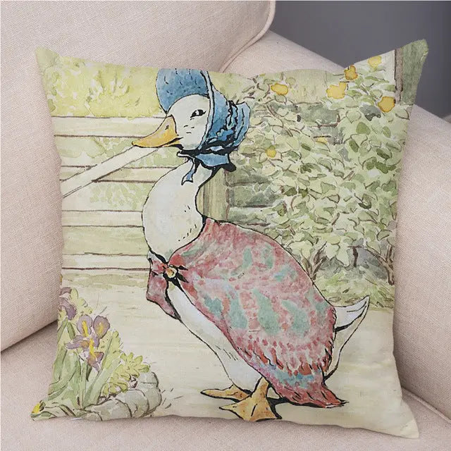 Housse de Coussin Lapin Pascal 6 Colors-45 X45cm Without Pillow