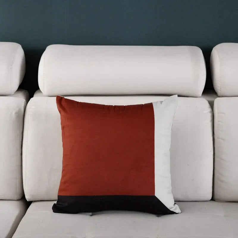 Housse de Coussin Luxe Design NORDIC Square red-45X45cm covercore