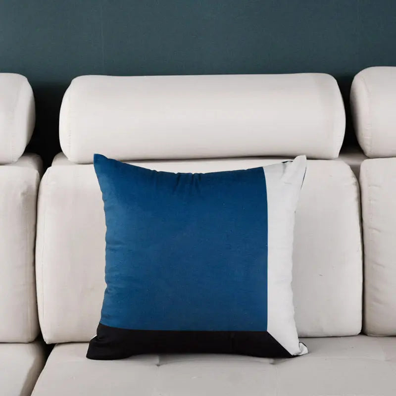 Housse de Coussin Luxe Design NORDIC Square blue-45X45cm covercore