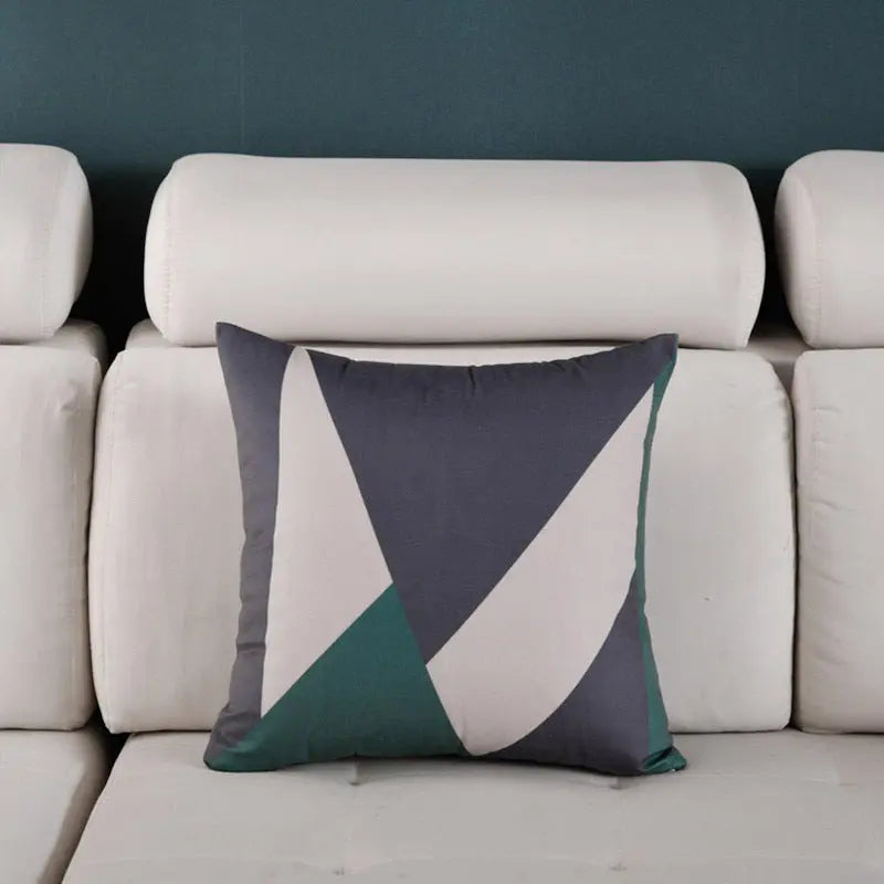 Housse de Coussin Luxe Design NORDIC Twill green-45X45cm covercore