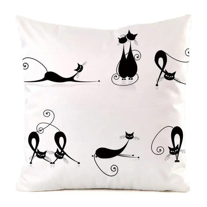 Housse de Coussin Moderne LUMIA Style17-45x45cm