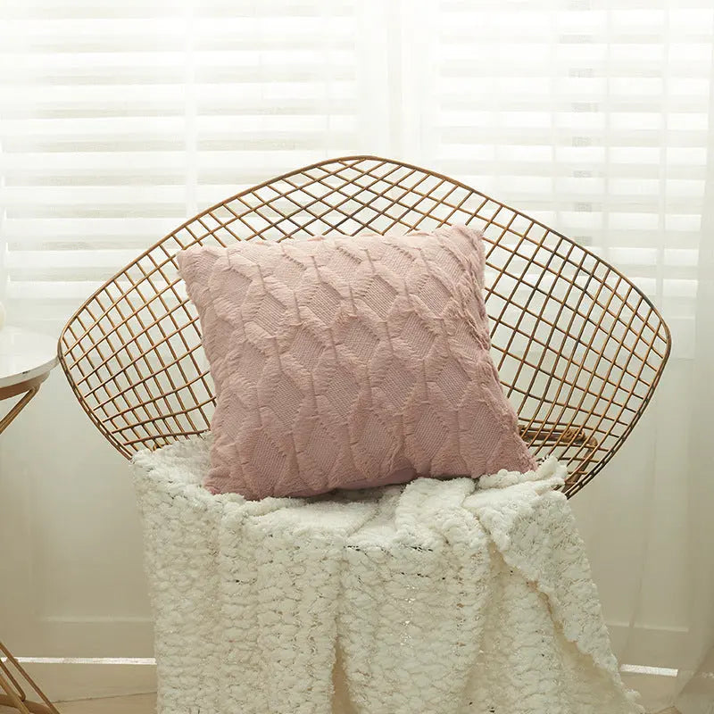 Housse de Coussin Moderne NALIO 30x50cm-Red bean paste-1PCS