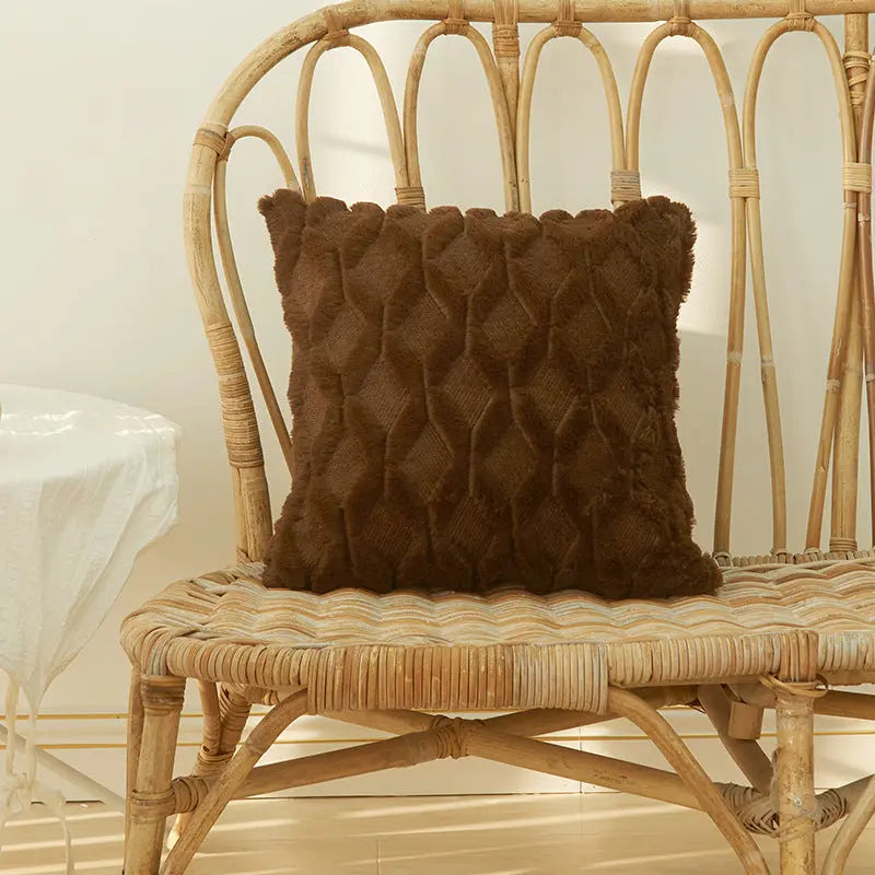 Housse de Coussin Moderne NALIO 30x50cm-Dark brown-1PCS