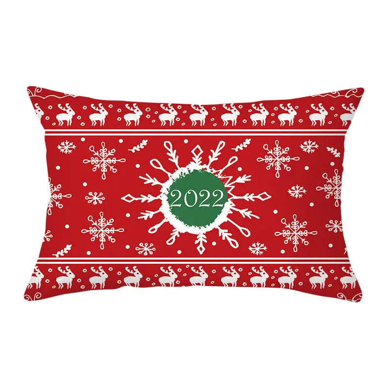 Housse de Coussin Noël Luxe MERRY 12 Style-30x50cm