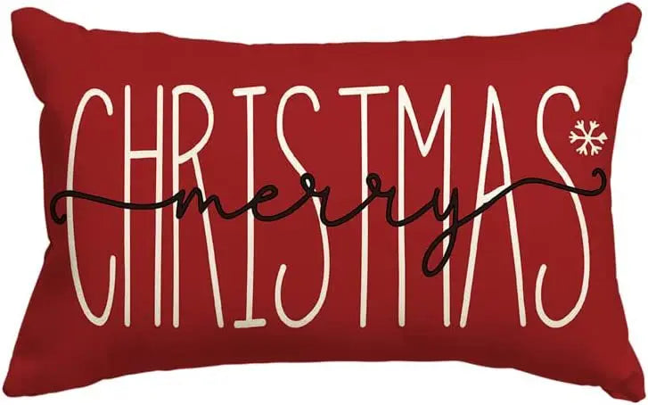 Housse de Coussin Noël Merrylin Merrychristmas2-30x50cm Printing Single Side