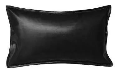 Housse de Coussin Simplicité LUXE Black-30x50cm