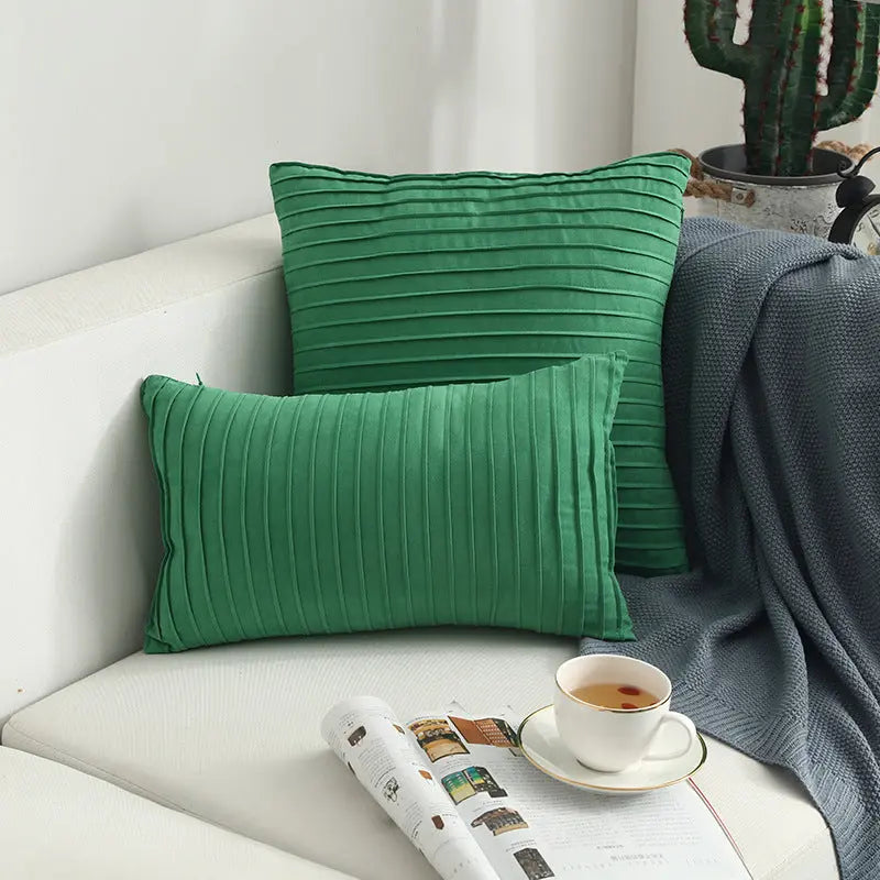 Housse de Coussin Suède Nordic VEIA A-45x45cm