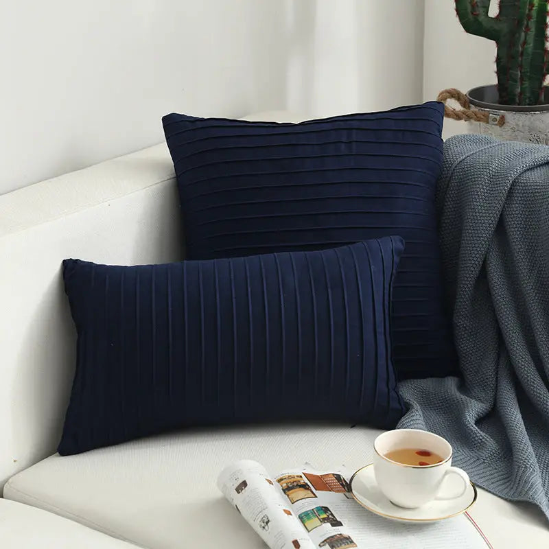 Housse de Coussin Suède Nordic VEIA G-30x50cm with pillow core