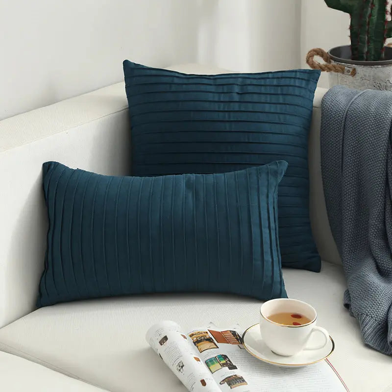 Housse de Coussin Suède Nordic VEIA L-45x45cm