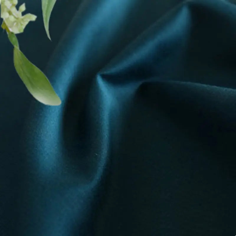 Housse de Coussin Tencel Confort STALIA Dark Blue-45 X45cm Without Core