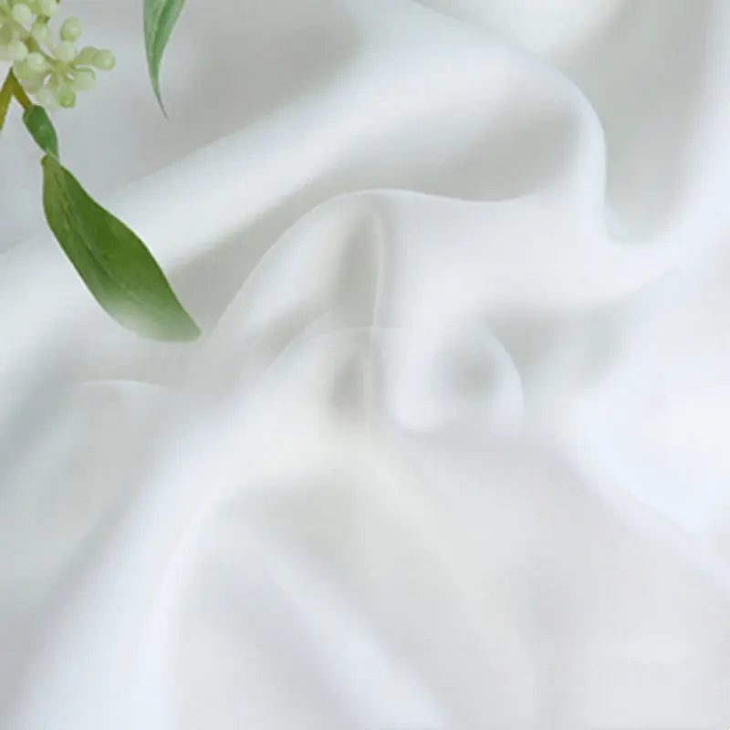 Housse de Coussin Tencel Confort STALIA Pearl White-50 X50CM Without Core