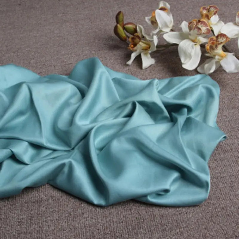 Housse de Coussin Tencel Confort STALIA Lake Blue-60 X60CM Without Core