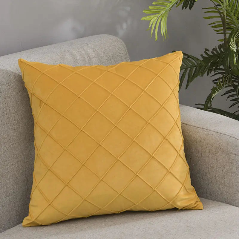 Housse de Coussin Velours ECLARA D19-45x45cm-1pcs