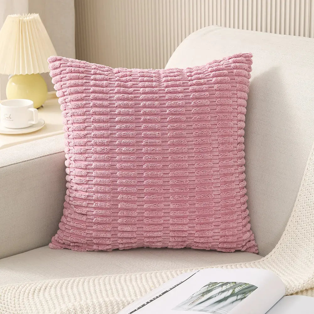 Housse de Coussin Velours MYLO Dark Pink-30cmx50cm Pillowcase