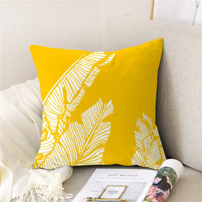 Housse de Coussin Velours PEACHE 15style-45x45cm