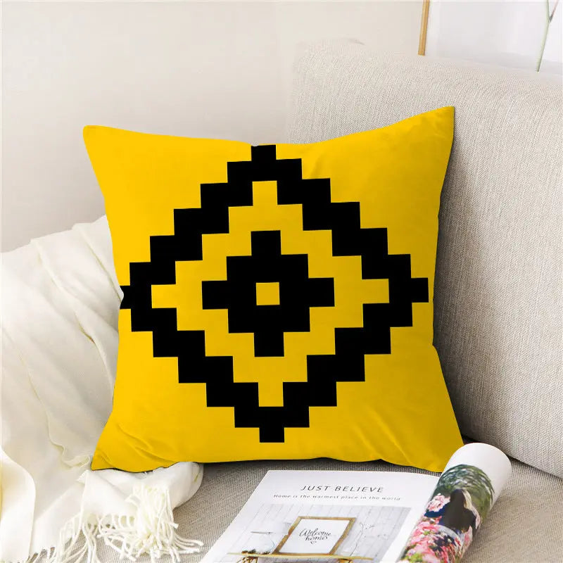 Housse de Coussin Velours ZORNA 16Style-45x45cm