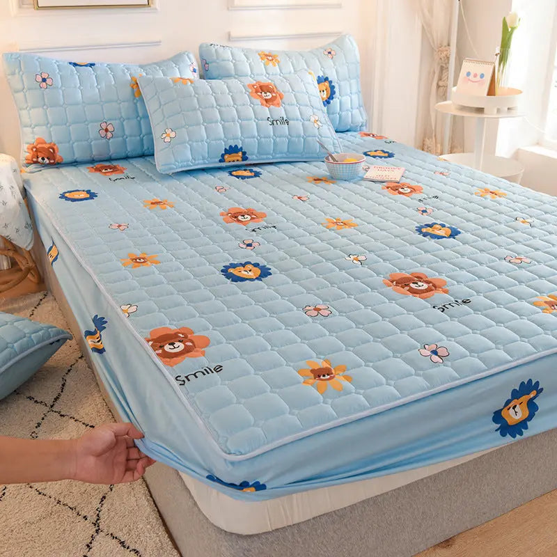 Housse de Matelas Imperméable Coton QUILIA 4style-150x200cm