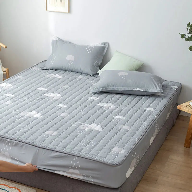 Housse de Matelas Imperméable Coton QUILIA 7style-200x220cm