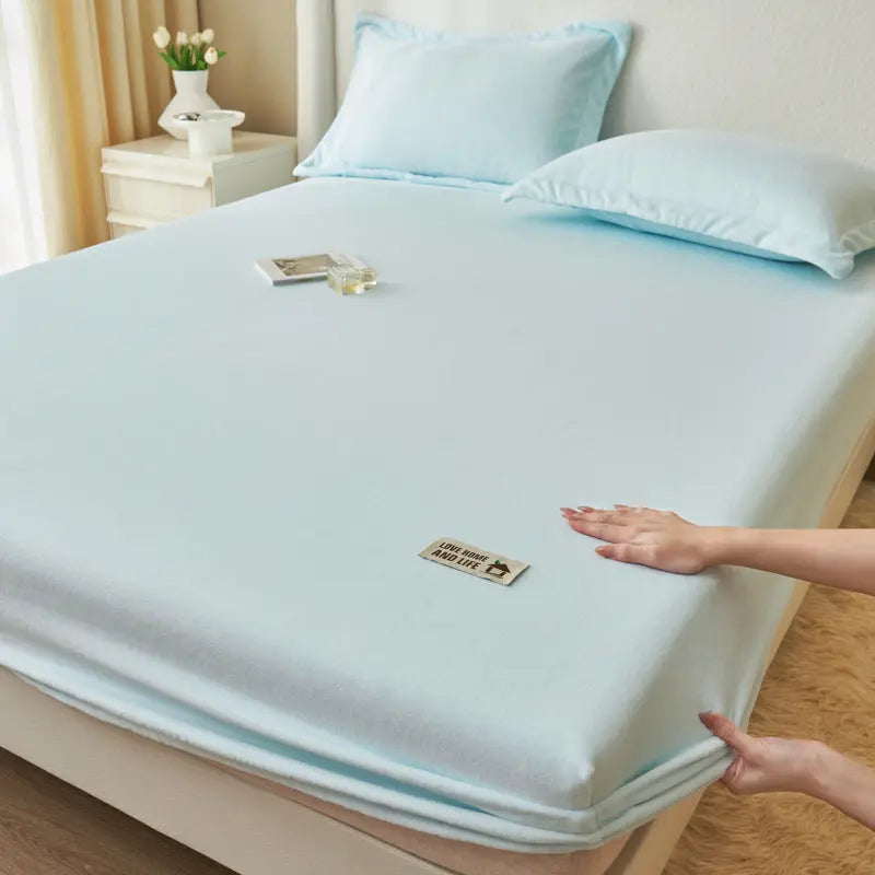 Housse de Matelas Moderne MilkFLUX Milk Fiber Phantom Blue-200x220cm Three piece set