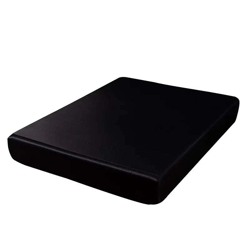 Housse de Matelas Moderne PROTEA Black-Fitted sheet 120cmx200cm