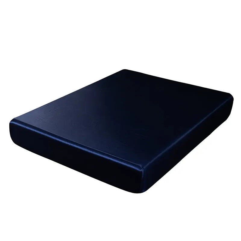 Housse de Matelas Moderne PROTEA Navy Blue-QUEEN153x203