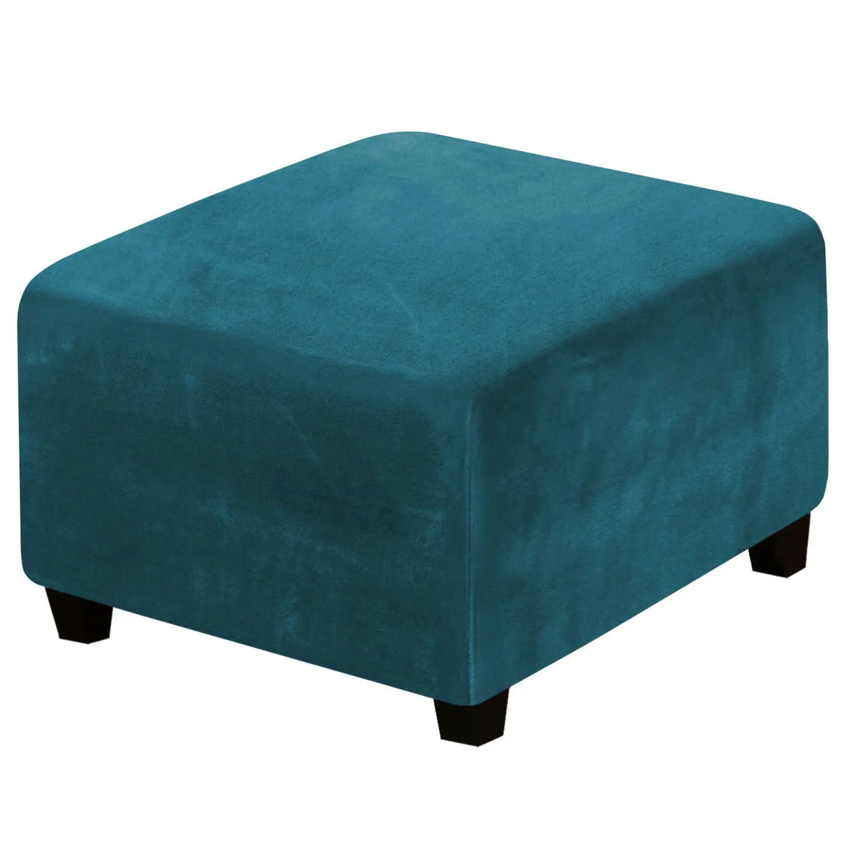 Housse de Pouf Velours Extensible VELIDO - Housse de France
