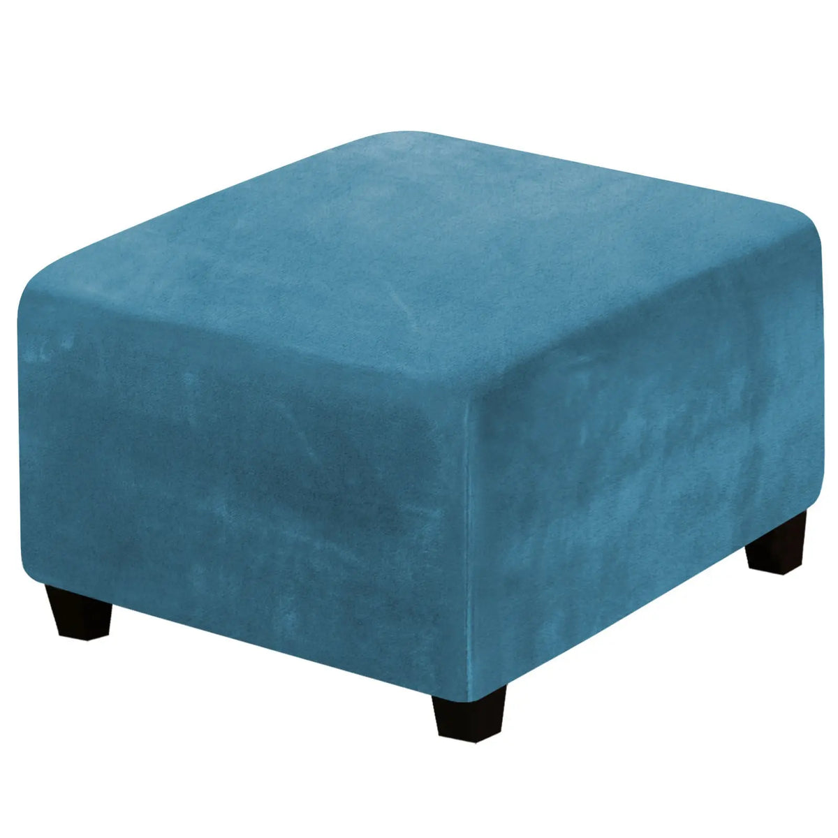 Housse de Pouf Velours Extensible VELIDO - Housse de France