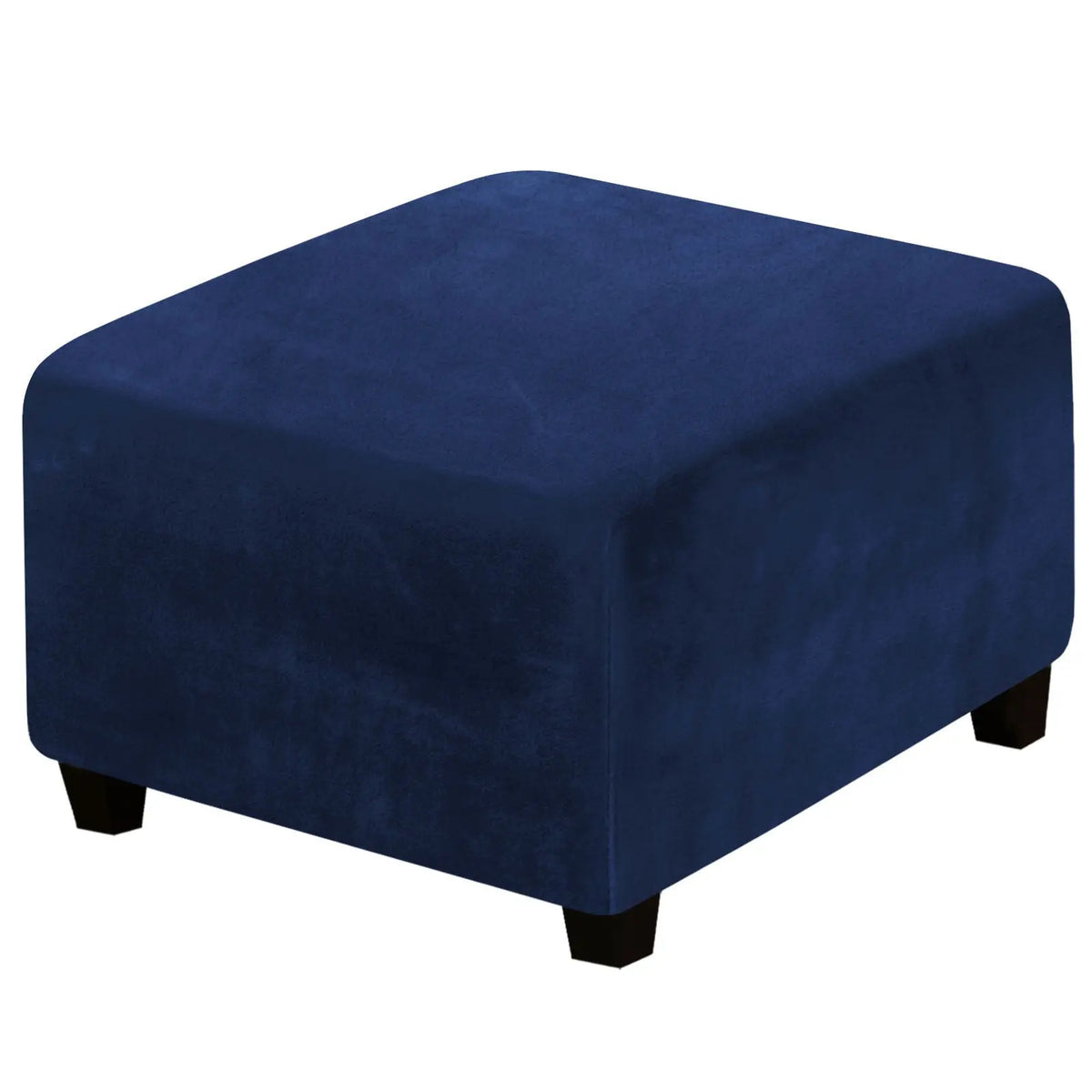 Housse de Pouf Velours Extensible VELIDO - Housse de France