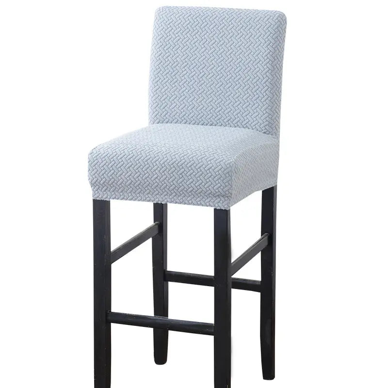 Housse de Tabouret Extensible TWINEL Sky Blue-39x35CM